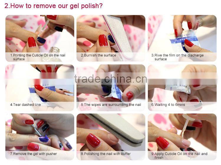 2015 Christmas Promotion Products!! Japanese nail art supplies best UV gel nail gel polish top coat easy soak