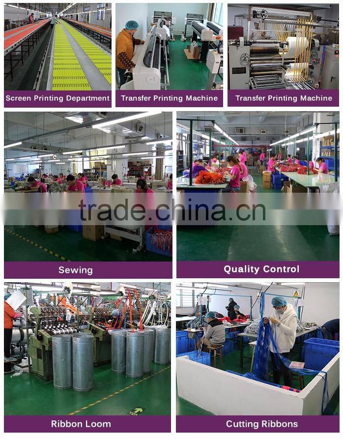 Woven Logo Hook Adjustable Lanyard Cheap Printed Lanyards