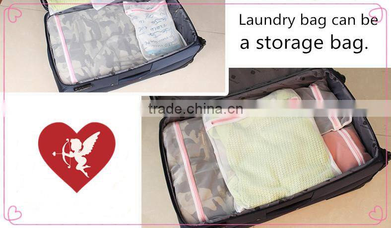 WF-001: MuJia wholesale coarse mesh and fine mesh laundry bag,laundry bag for travel, net storage bag,laundry bags with logo