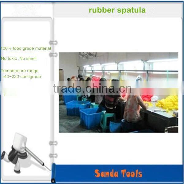 custom bread silicone rubber spatula