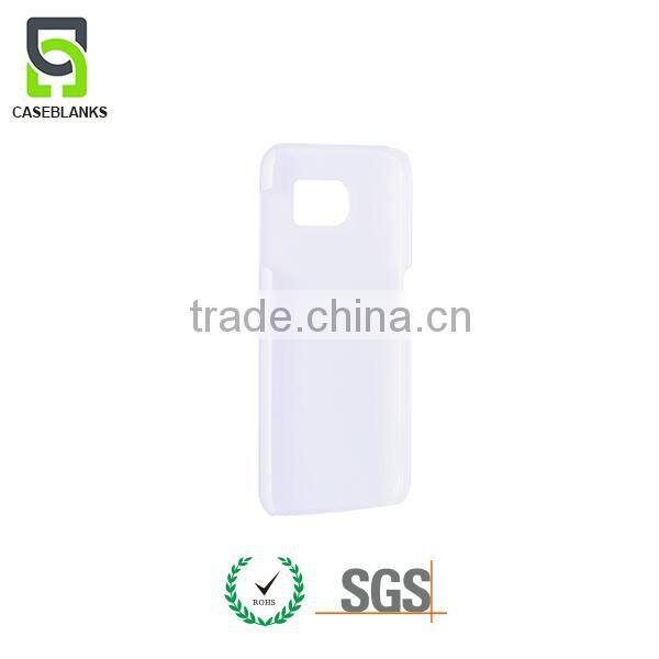 100% plastic blank sublimation coated cover cell phone case for iPhone 6s Plus