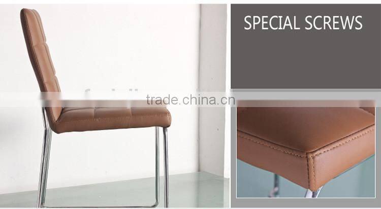 2015 Recyclable Fashion Metal Dining Chair