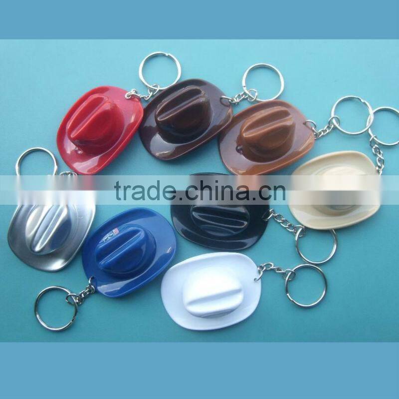 promotional cowboy hat key chain cowboy led opener keychain