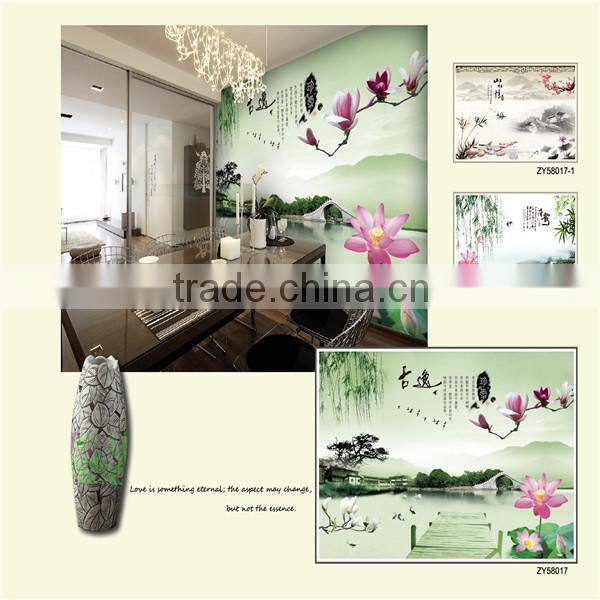 Tv background wall deocr wallpaper murals