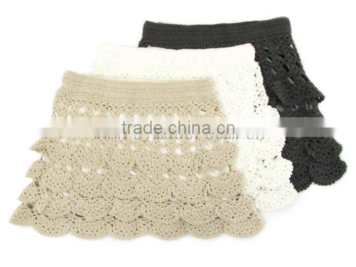 crocheted skirt