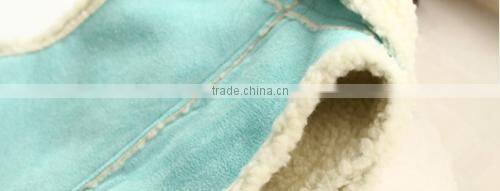 children faux fur vest without hood