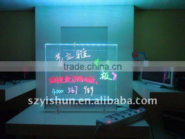 colorful LED Electronic writing board (desktop stand sign)