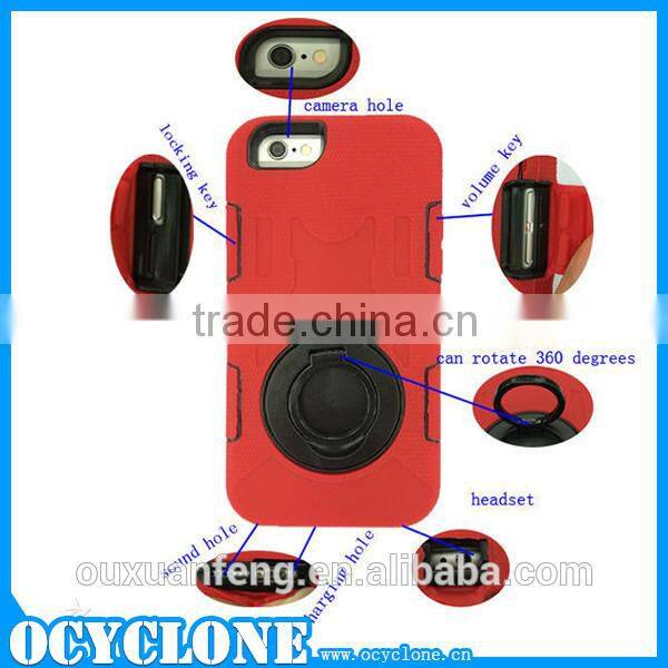 2014 latest mobile phone accessories for iphone 6 with kickstand