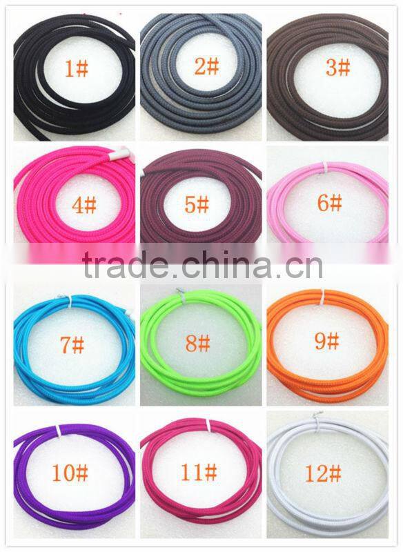 Newest Colorful Metal Shell Braided Micro USB Charger Cable Cord for all smart phone