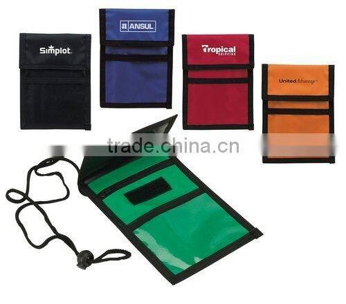 Exhibition & Tradeshow Card Holders With Neck Rope