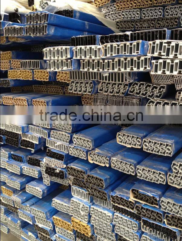 High quality aluminum oval tube profile for closet