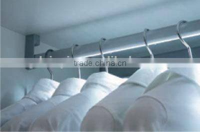 High quality aluminum oval tube profile for closet