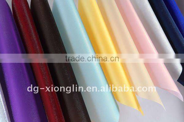 Dongguan Xionglin transparent/colorful TPU film of best quality for garments material