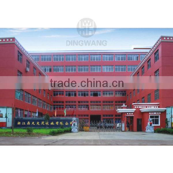 galvanized steel highway guardrail