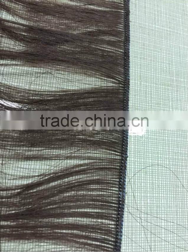 triple head hair weft sewing machine for making hair weft