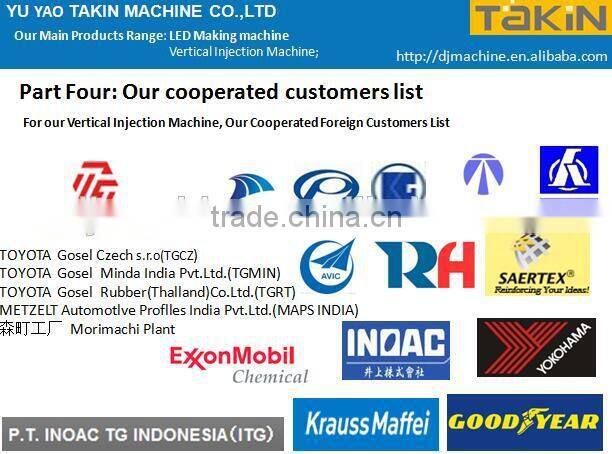 vertical rubber seal strip for car door making machine