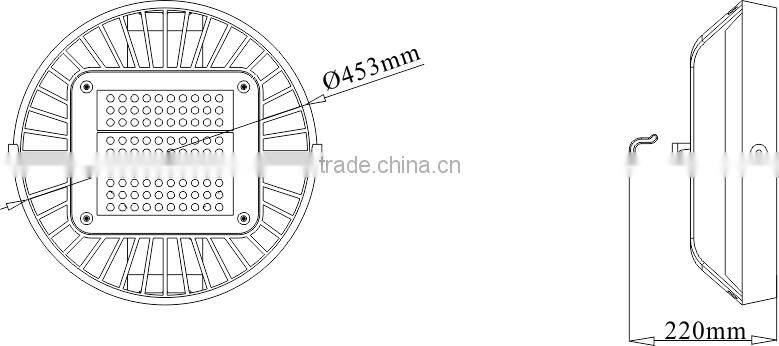 new led high bay light led lamp 100w 150w 200w