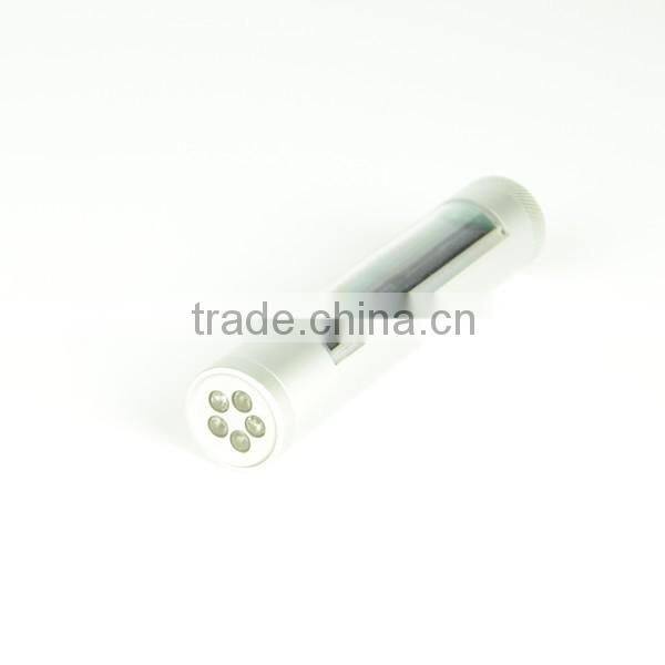 2015 New Product aluminum torch light rechargeable 5 LED flashlight