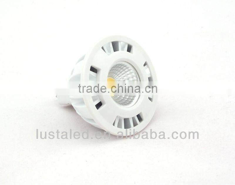 MR16 LED Bulb GX5,3 Socket, G5.3 Bulb 1x3W COB LED Bulb MR16