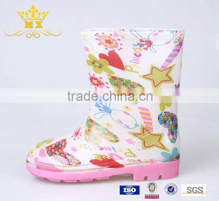 cheap rubber rain boot for child