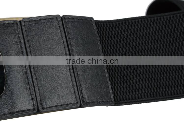 New PU dress elastic belt for women SWF-W15062906
