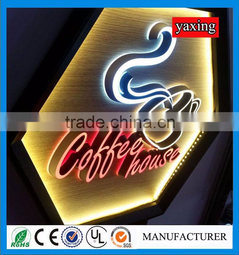 High illuminate 3D acrylic led letter sign for indoor usage