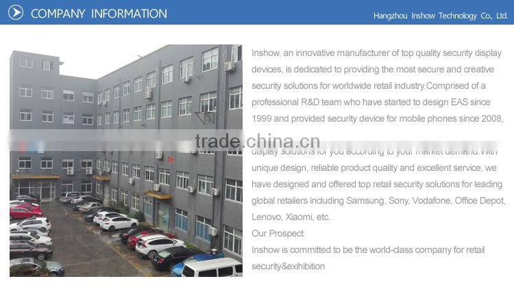 Stand alone Mobile Phone Display Holder,Safety Anti-theft Security Alarm For Shop Display