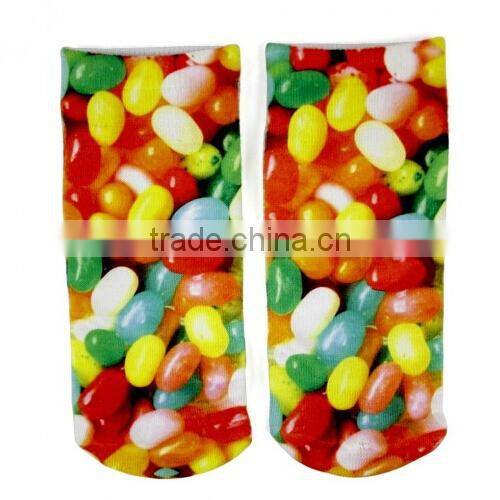 custom sublimated photo sublimation printing socks