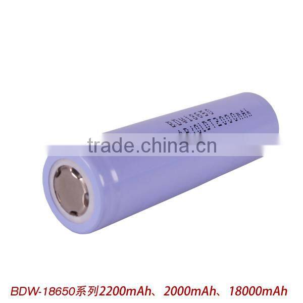 18650 Battery 3.7V Rechargeable Lithium Batteries
