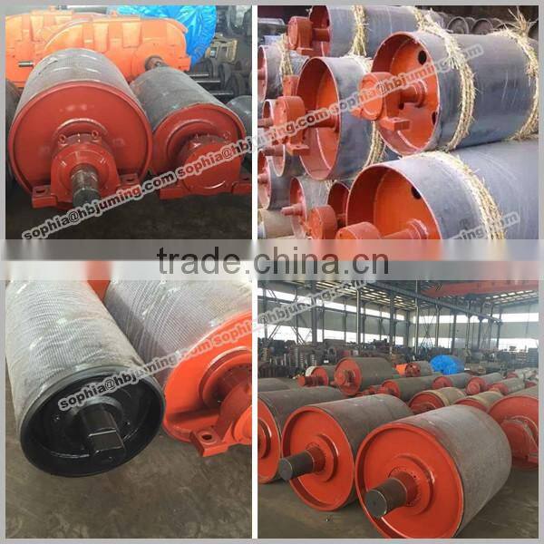Conveyor pulley belt conveyor drive pulley heavy duty drum pulley