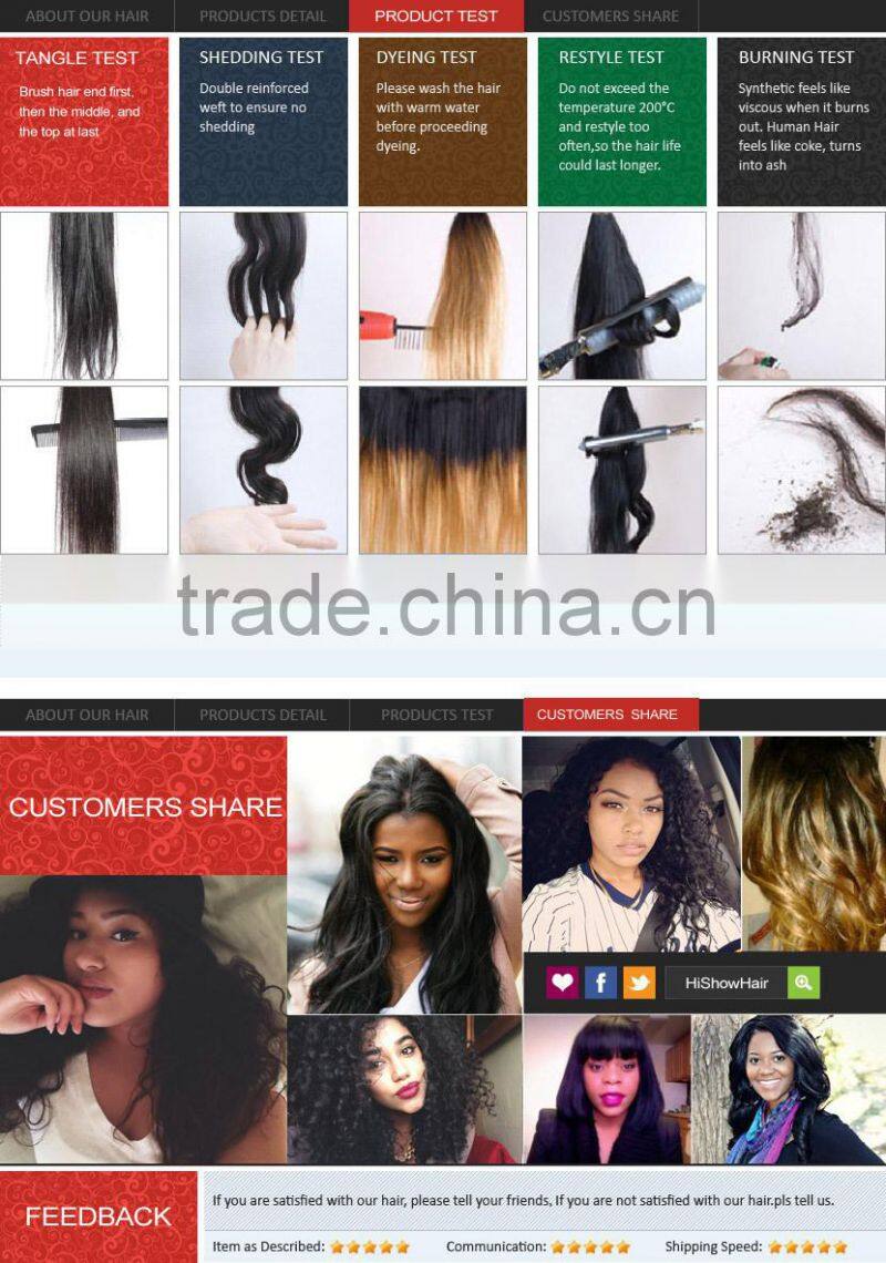 18'' human hair full lace wig deep curl human hair wig