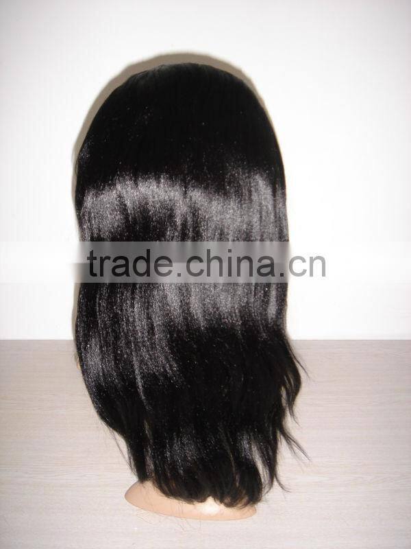 100 brazilian virgin hair full lace wigs with high quality