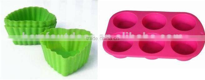 Eco-friendly silicone cake mold