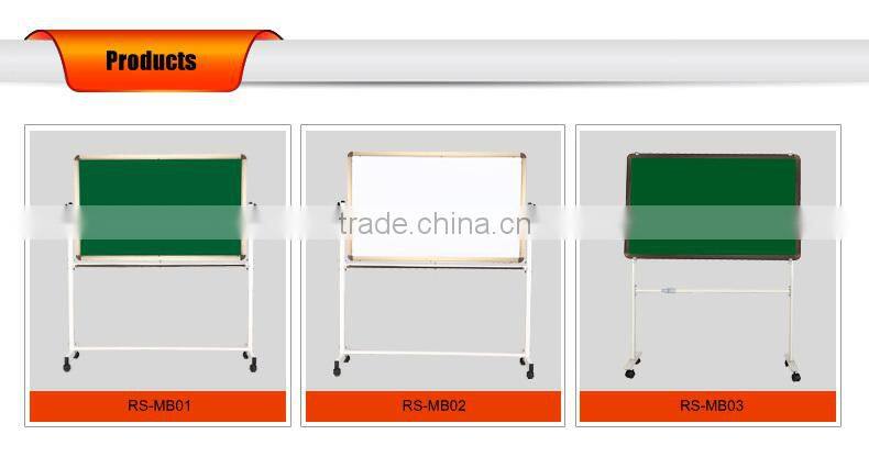 movable rotating interactive magnetic glass whiteboard