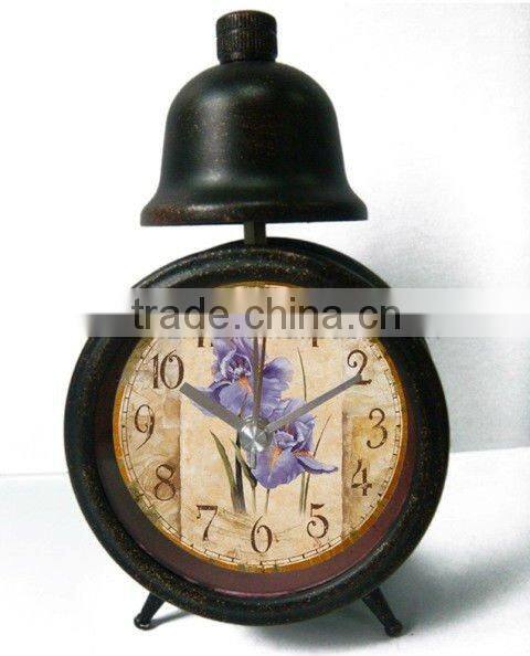 Decorative Wood desk clock /Decorative wooden table clock/Decorative table clocks