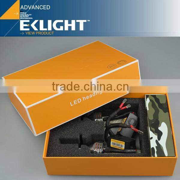 2016 E-mark approved led headlight bulb 9007