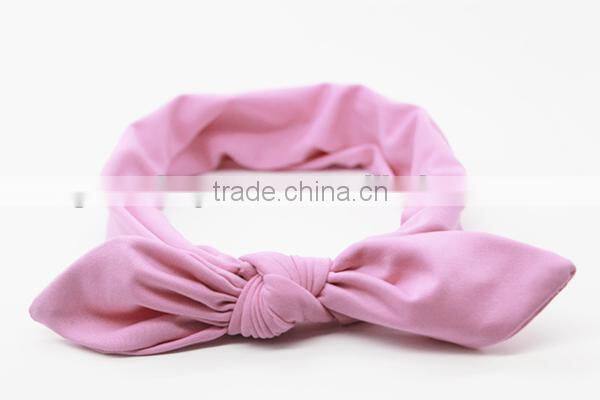 YA New Cute Girls and Women Bowknot Hairbands Turban Knot Rabbit Headband Headwrap Top Cloth Headwear Hair Accessories