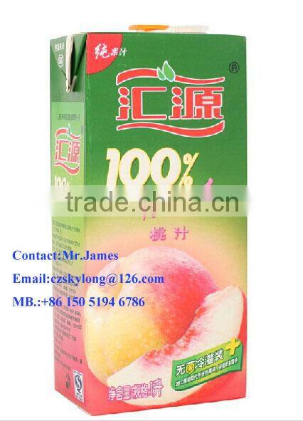 1L, 2l aseptic carton with cap