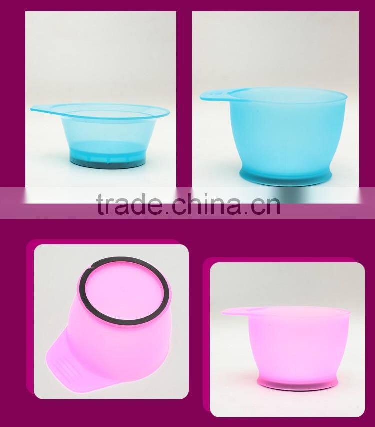 Factory price custom Salon plastic hair dyeing bowl