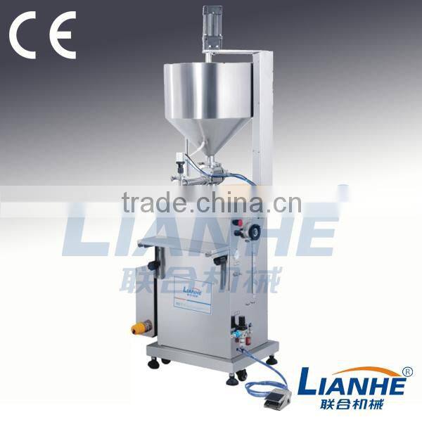 Semi automatic heat and filling machine/paste filling machine/cream filling machine/honey liquid filler