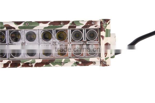 22.5 inch 120 watt Camouflage jungle ATV driving LED light bar