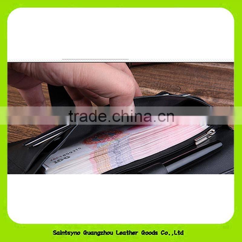 16233 China Supplier Nice Design Brown Leather Custom Passport Holder