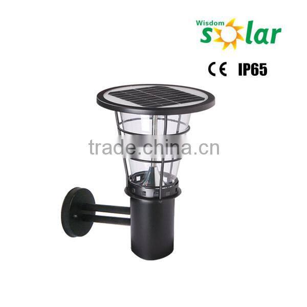 Solar power wall light fence led outdoor light for artificial grass led sensor light outdoor(JR-2602)