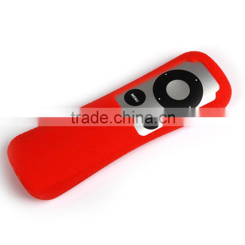 New Design Promotion Price OEM Customize Dustproof Silicone TV Controller Cover for Apple TV 3 for Apple TV 4 Remote Controller
