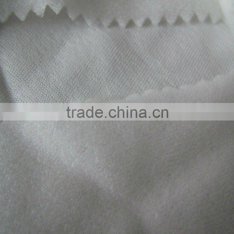 Pure Nylon Brushed Loop Velvet Textile Fabric for Garment