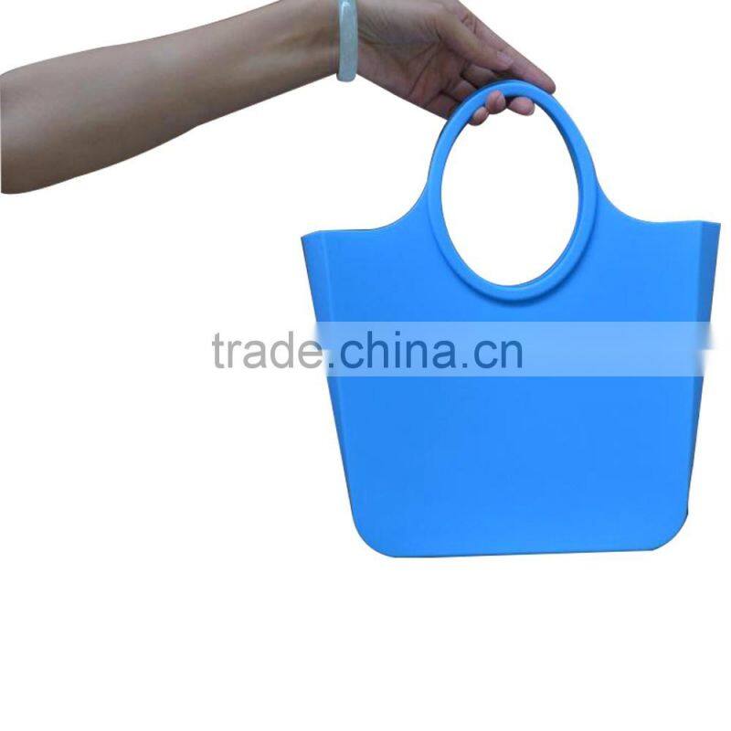FDA & LFGB Approved Popular Fashion Color Waterproof Silicone Hand Bag
