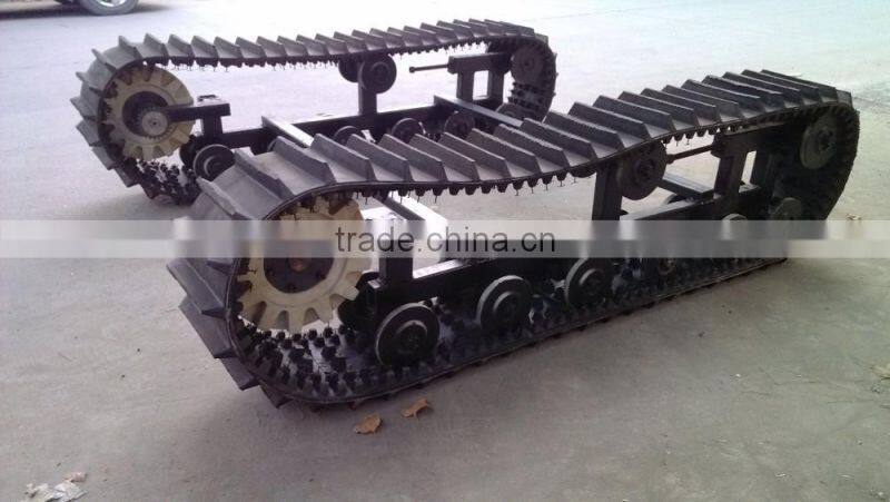 Rubber track chassis rubber track undercarriage