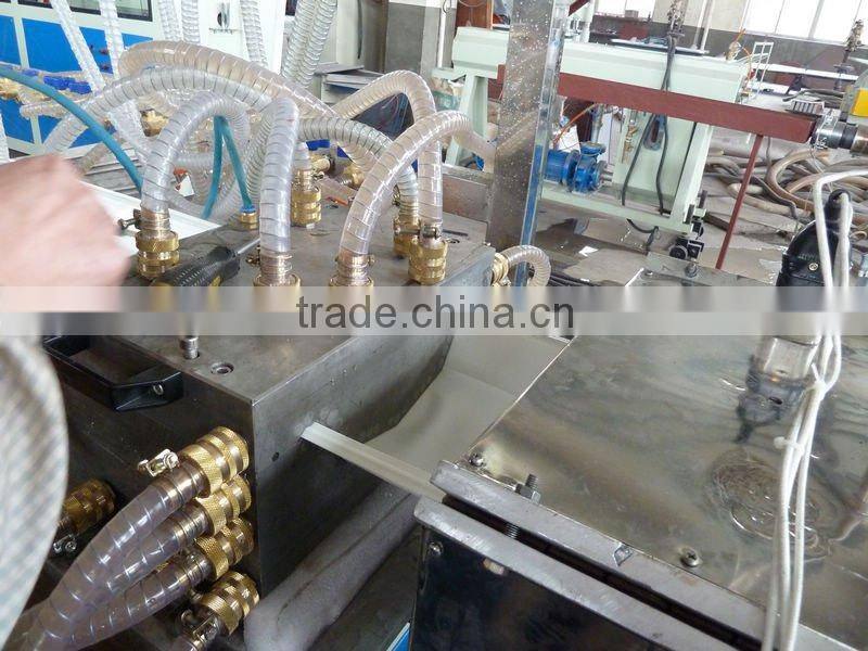 plastic wpc pvc profile machine extruder line