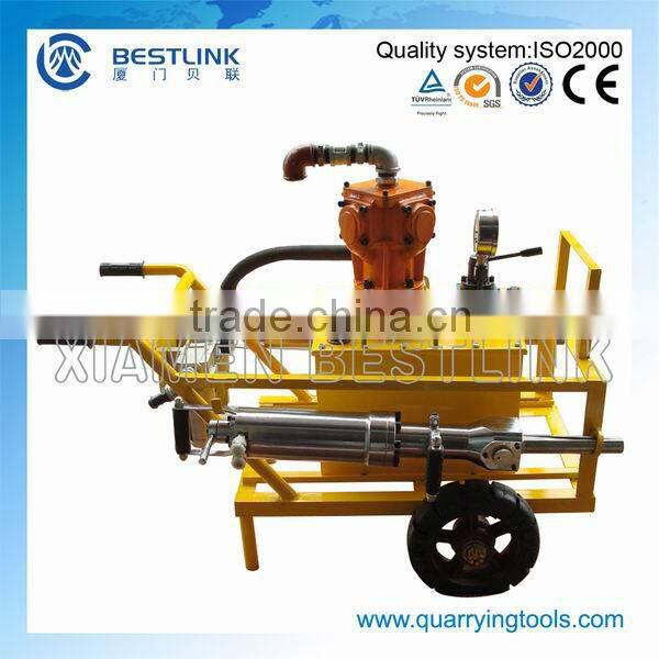 Pneumatic driven hydraulic concrete&rock splitter