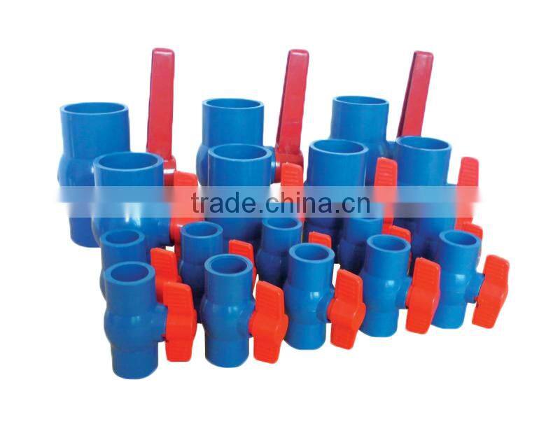 Seninger Blue Color PVC Ball Valve